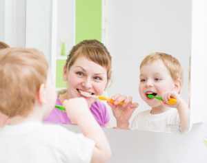 brushing